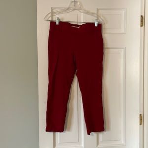 Betabrand Red Capris